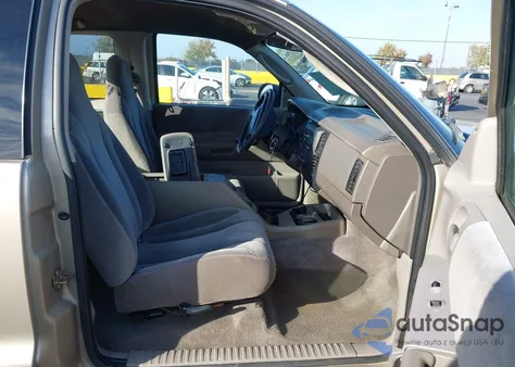 2003 Dodge Dakota Slt из США, поврежденный, VIN 1D7GL42N23S302653